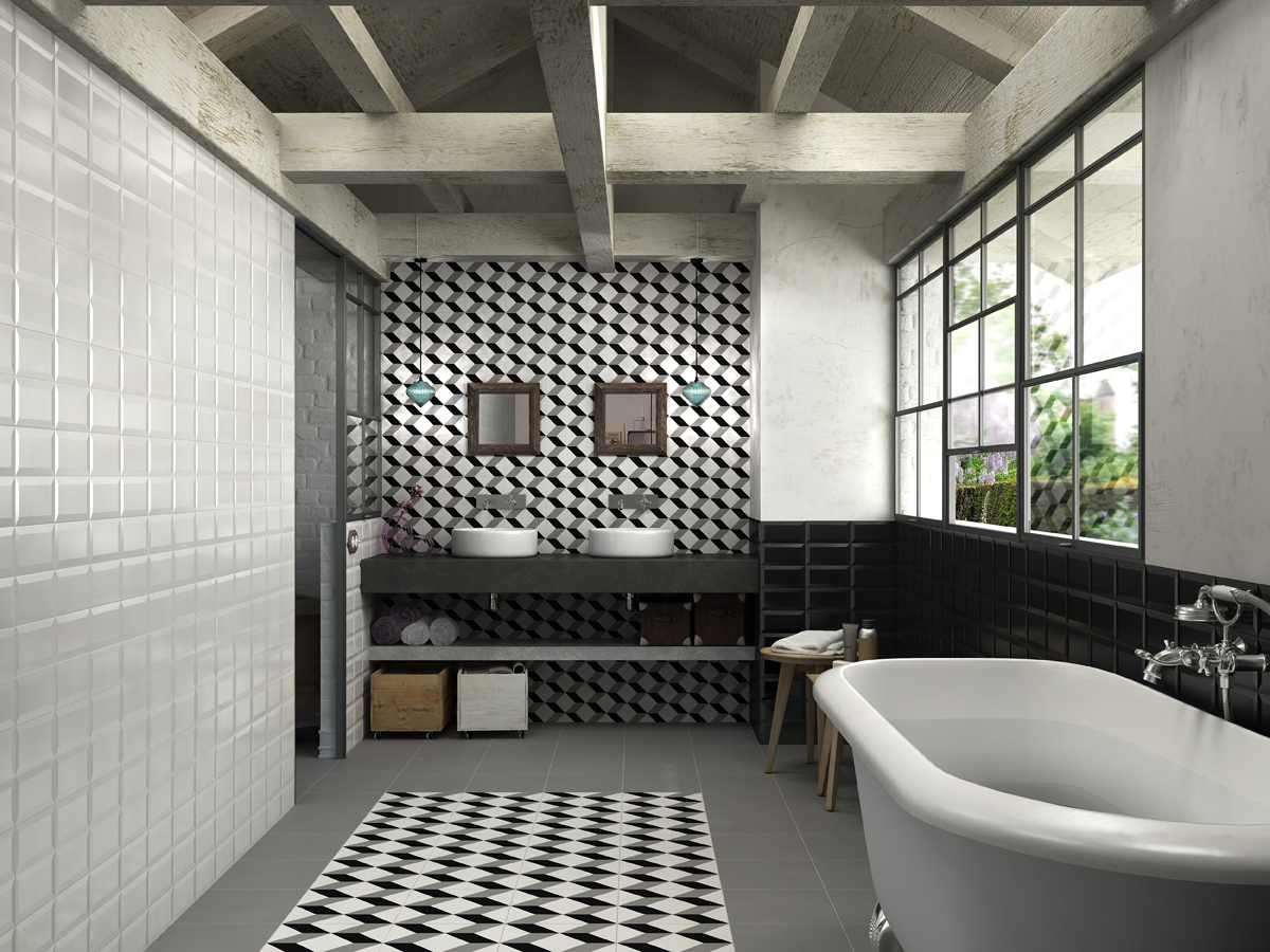 IMITATION CARREAUX DE CIMENT 30x30 et 20x20 - Carrelage design - Le