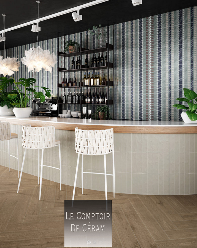 carrelage mural effet 3D tressée 50 x 100 cm montpellier 34