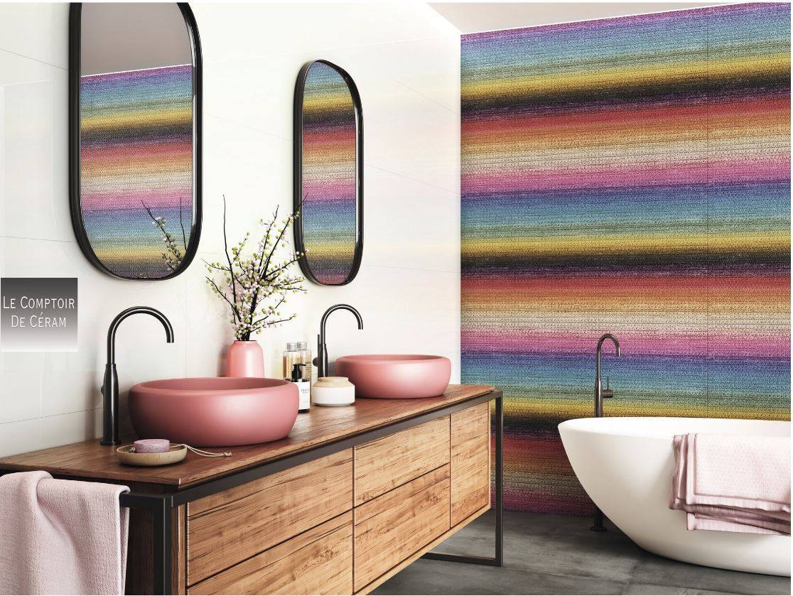 FAIENCE COULEUR ARC EN CIEL DESIGN PARIS 75