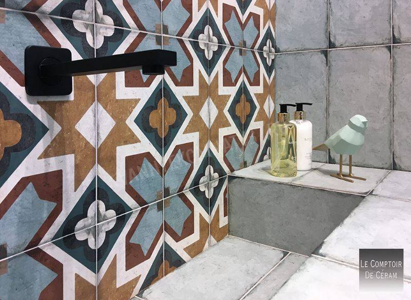 carrelage mural briquette vintage lyon 69