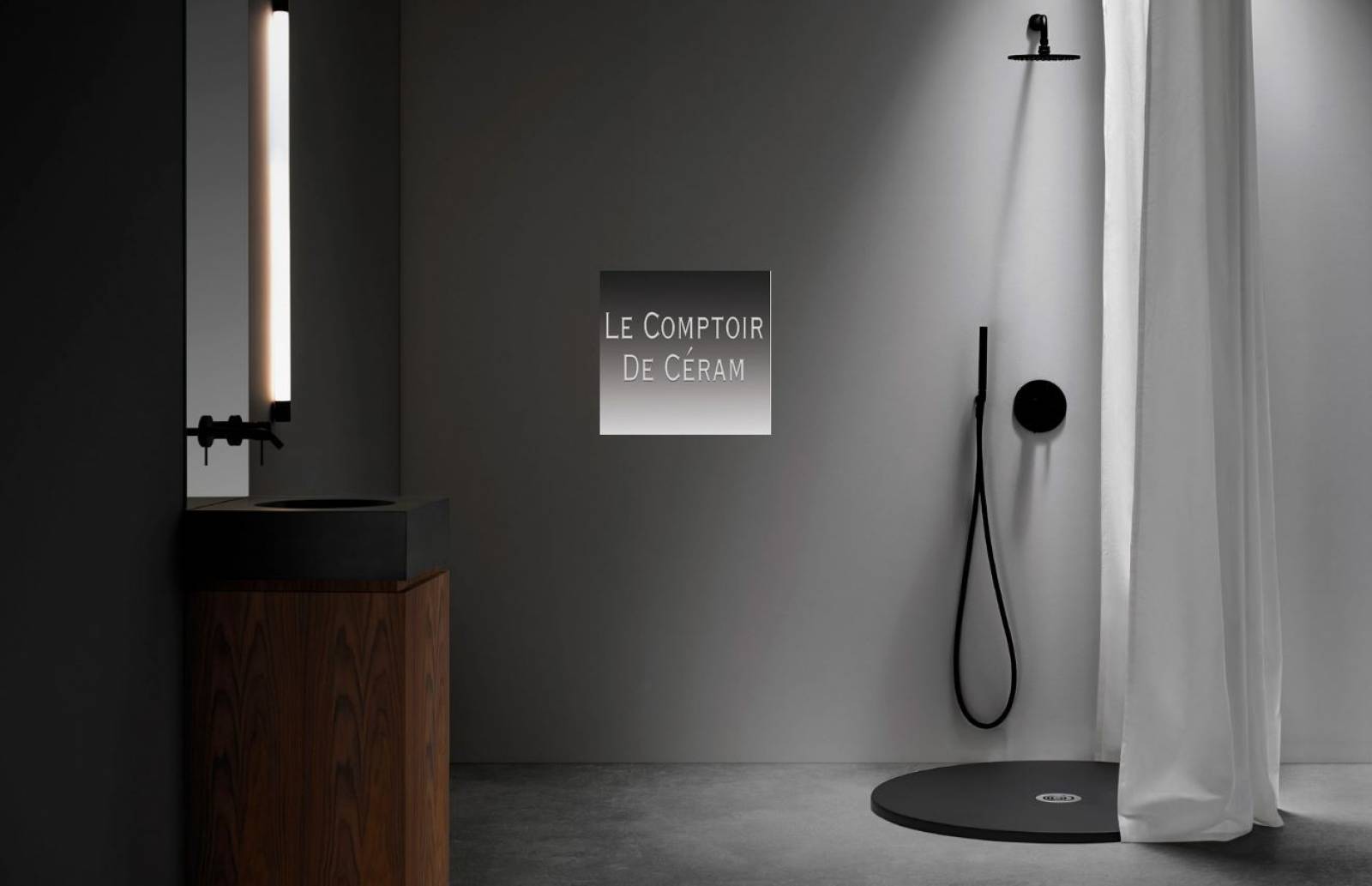 RECEVEUR EXTRA PLAT ROND SUR MESURE PARIS 75