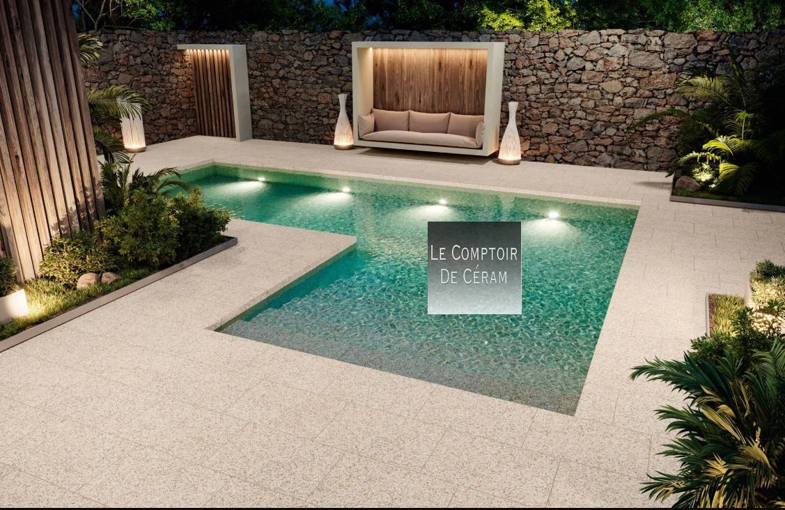 carrelage granito piscine et plage de piscine Marseille 13