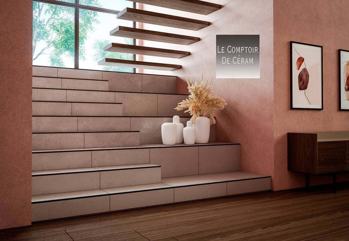 PROFILES NEZ DE MARCHE ESCALIERS ALUMINIUM NOIR MAT PARIS 75