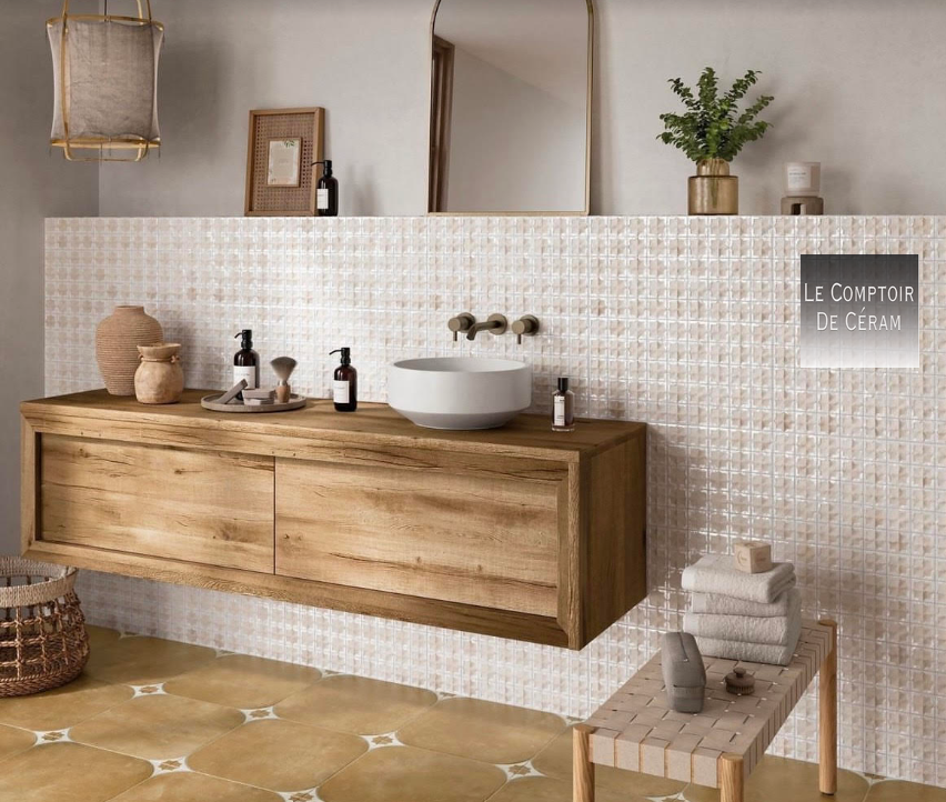 carrelagez sol grès cérame a cabochons terre cuite Cotto hauts de seine 92