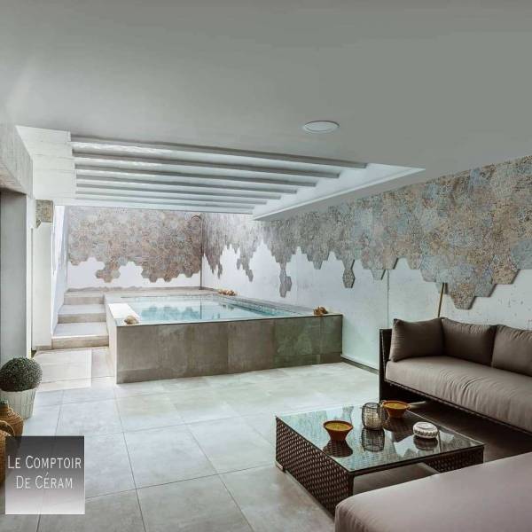 carrelage design pour spa et piscine  nice 06