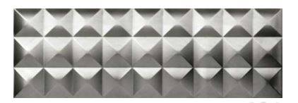 CARRELAGE 3D ARGENT LYON 69