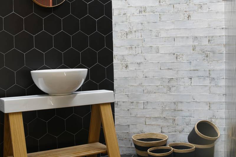 CARRELAGE MURAL GREGE TENDANCE RENNES 35