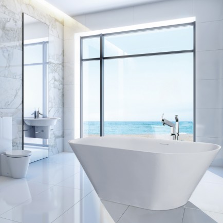 baignoire ilot blanc jacou 34