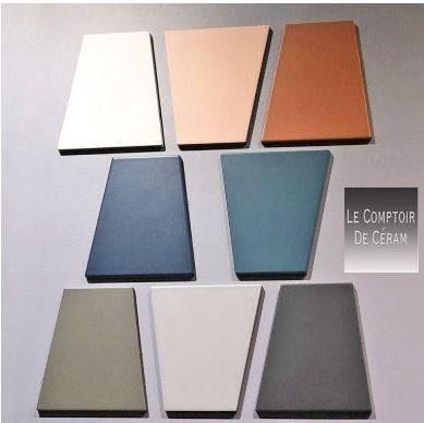 carrelage forme trapeze couleur unie 17 x 20 cm nimes 30
