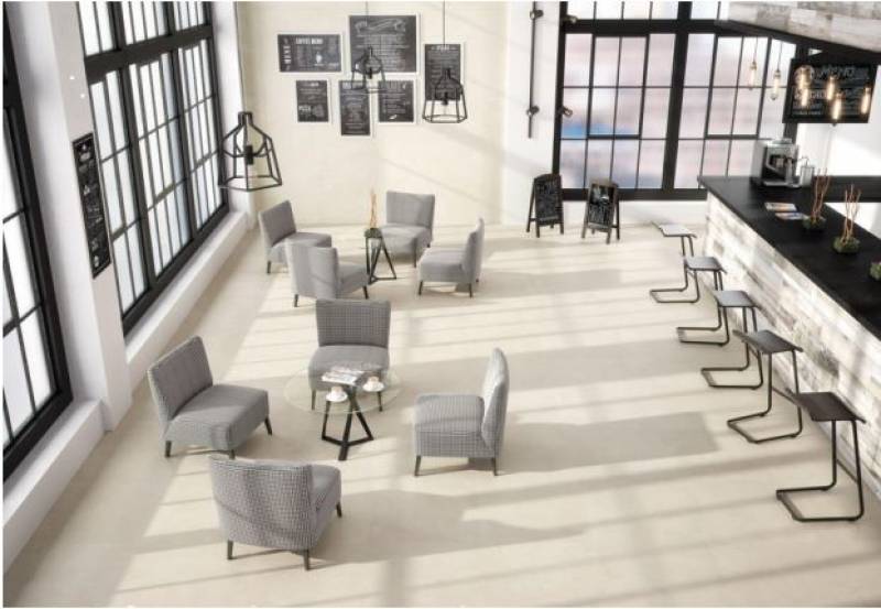 CARRELAGE GRAND FORMAT EFFET BETON PARIS 75