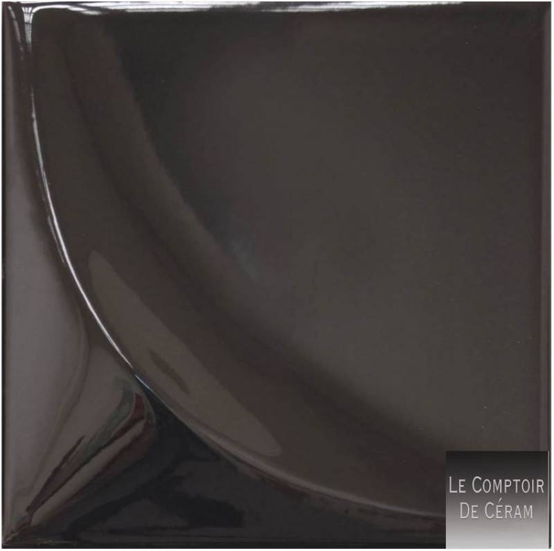 carrelage noir 3d rond lyon 69