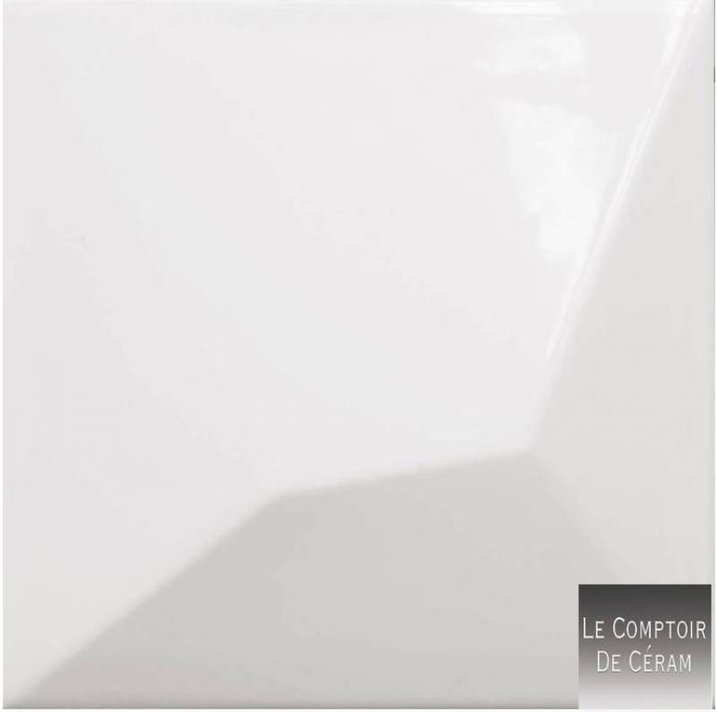 faiences murales 3d blanches 15 x 15 cm montpellier 34