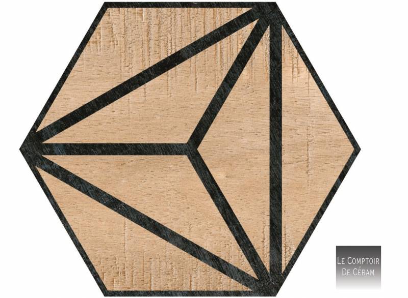 carrelage effet bois caramel graphique haut de seine 92