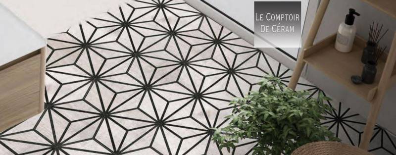 carrelage effet bois gris hexagonal 25 x 25 cm rennes 35