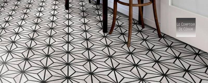 carrelage hexagonal effet bois géométrique paris 75