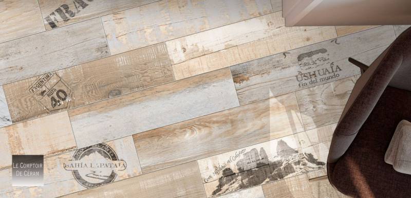 CARRELAGE EFFET BOIS BRUT TERRASSE AVIGNON 84