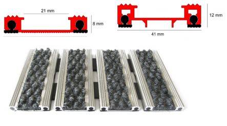 TAPIS D ACCEUIL SUR MESURE FOSSE BORDEAUX 33