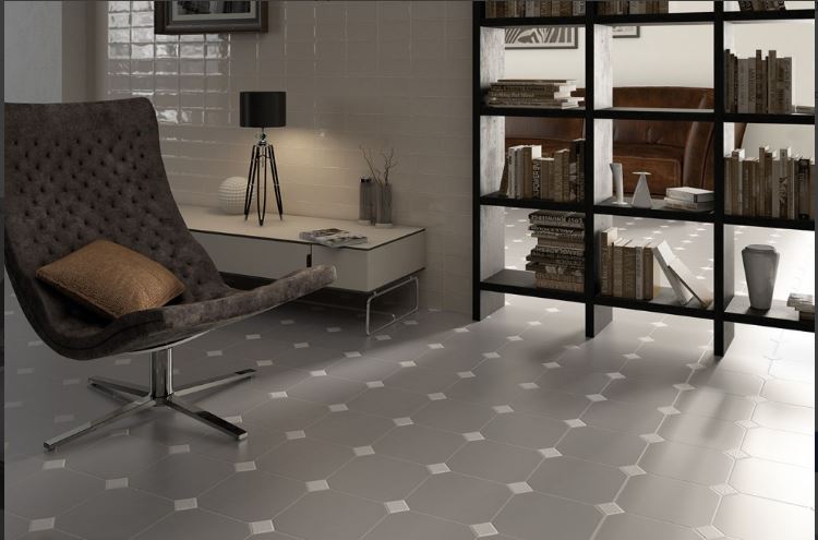 carrelage cabochon effet marbre bordeaux 33