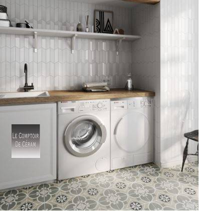 CARRELAGE MURAL POYGONAL DESIGN RENNES 35