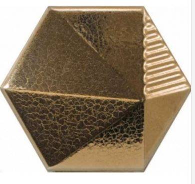 CARRELAGE HEXAGONAL 3D OR HAUT DE SEINE 92