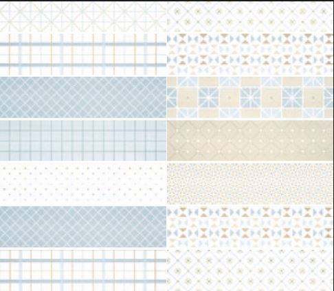 CARRELAGE BLEU TAUPE SALLE DE BAINS ENFANTS MONTPELLIER 34