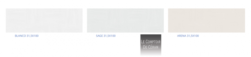 CARRELAGE MURAL GRAND FORMAT STRUCTURE 31.5 X 100 CM DIJON 21