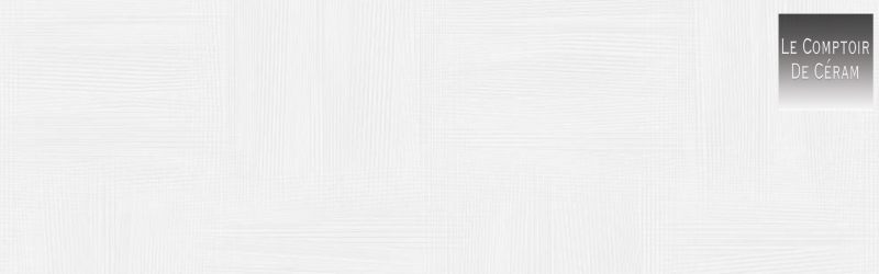 FAIENCE BLANCHE 31.5 X 100 CM A RELIEF MONTPELLIER 34
