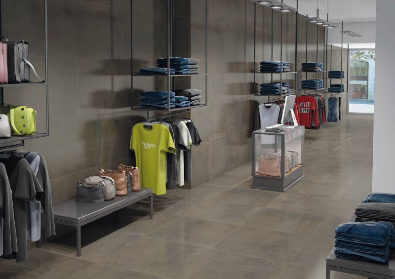 carrelage beton ANTHRACITE 75/75 CIFRE