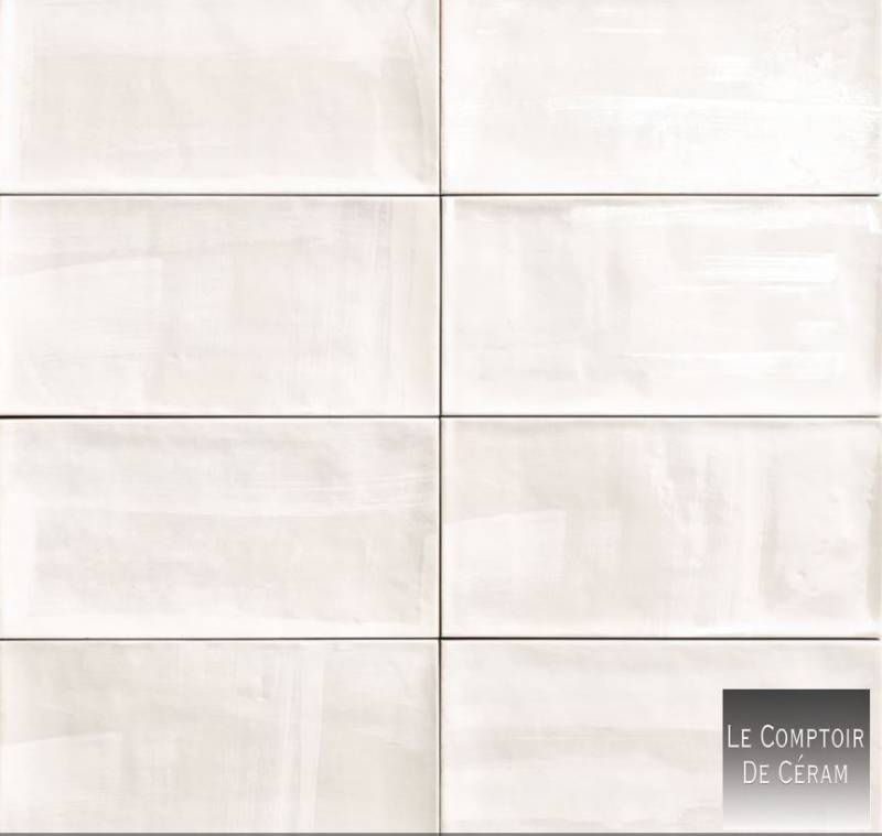 FAIENCE BLANCHE EFFET PEINTURE 15 X 30 CM RENNES 35