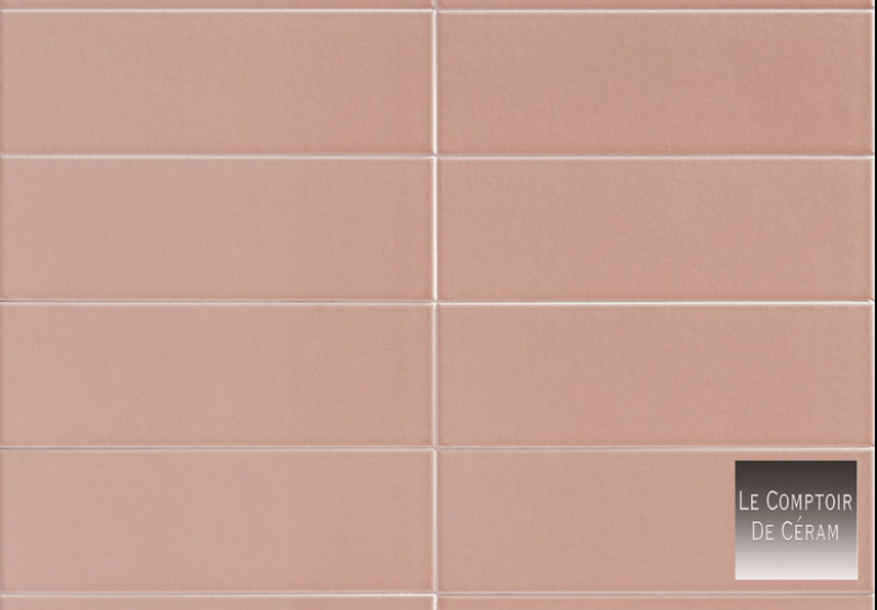 faiences rose 10 x 30 cm nimes 30