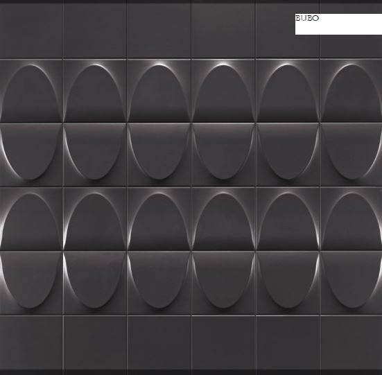 carrelage mural 3D rond montpellier 34