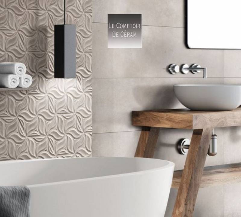 carrelage 3D fleur design nice 06