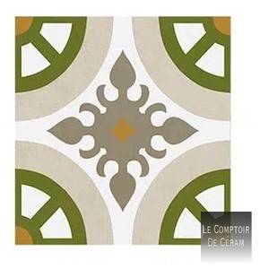 carrelage vert carreaux de ciment pour terrasse nimes 30