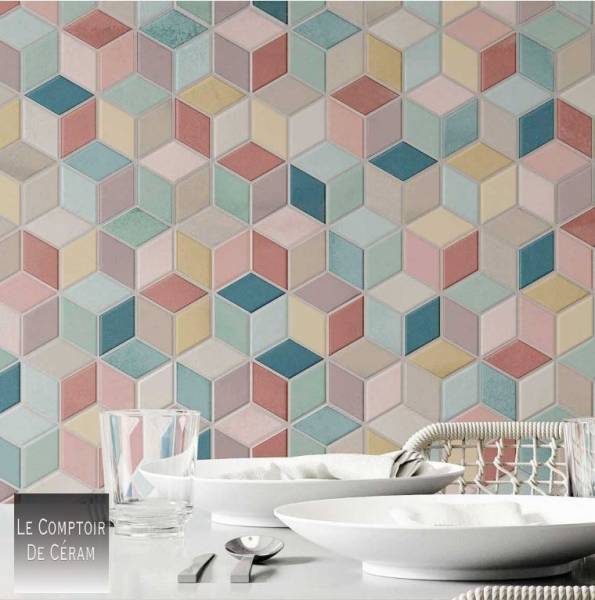 carrelage losange couleur pastel dijon 21