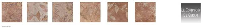 carrelage carré terre cuite décor à motifs pas cher cap d agde 34