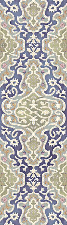 carrelage mural oriental bleu et vert marseille 13