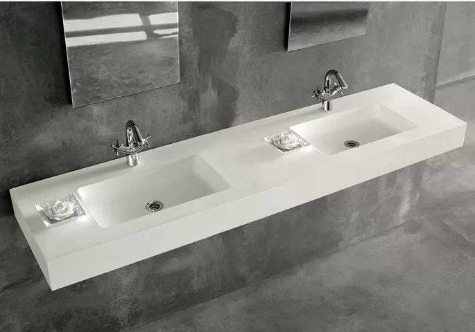 PLAN VASQUE SUSPENDU DOUBLE VASQUE RENNES 35