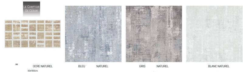 carrelage aspect beton brut de couleur 50 x 100 cm et 60 x 60 cm Besançon 25