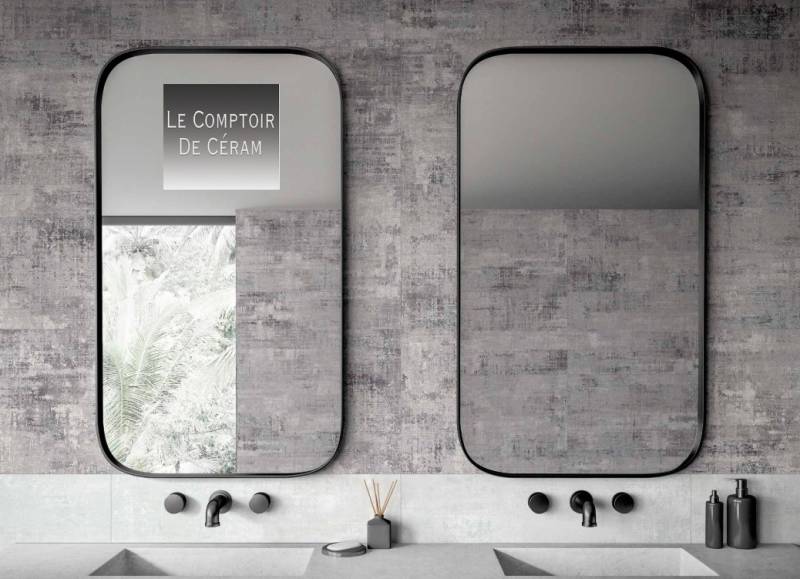 carrealge salle de bains aspect pierre collection 2025 paris 75