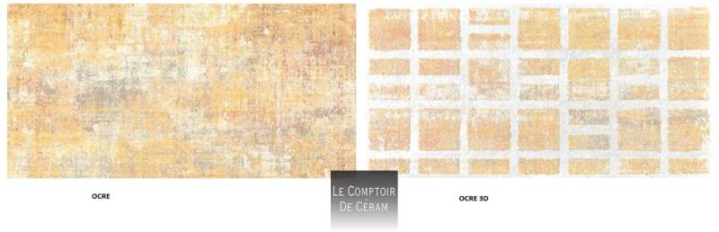 carrelage ocre naturel 50 x 100 cm mur et sol intérieur et extérieur  Marseille 13