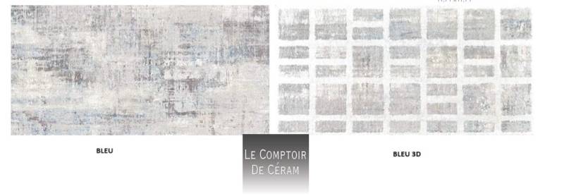 carrelage bleu 50 x 100 cm antidérapant R10 Lille 59