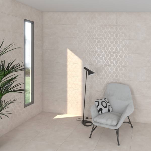 CARRELAGE MURAL FORMAT XXL BETON  DIJON 21