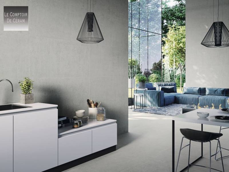 carrelage format XXL 120 x 120 cm paris 75