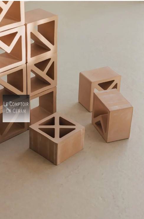 carrelage brique ajourée a relief design 2026 Montpellier 34
