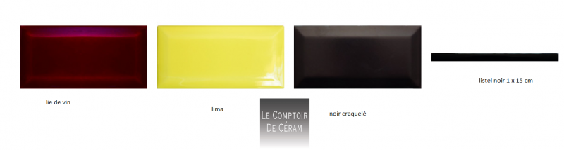 carrelage metro jaune 7.5 x 15 cm marseille 13