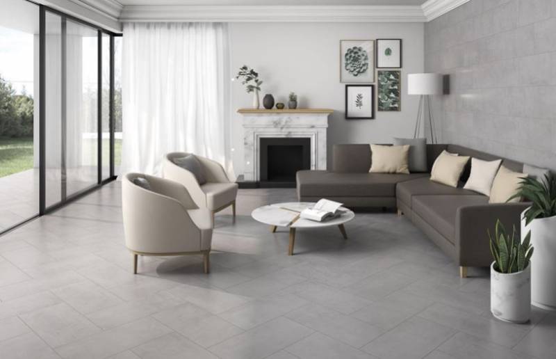 carrelage beton mur et sol 90 x 90 cm