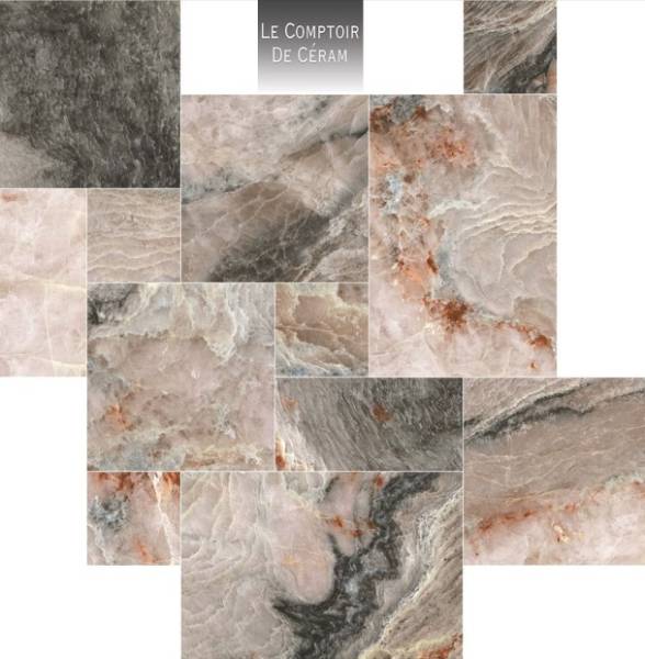 carrelage modulaire effet marbre extérieur  2025 cap d agde 34
