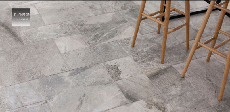 carrelage pierre gris pour terrasse opus bordeaux 33