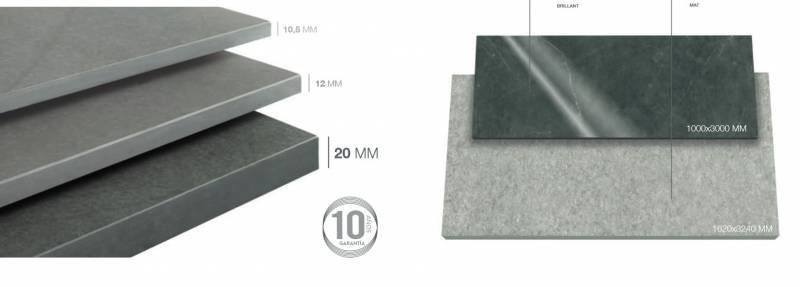 carrelage aspect marbre brillant ou mat format xxl 1620 x 3240 mm beziers 34