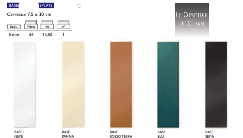 faïence  flutedwall  couleurs 2024 hauts de seine 92